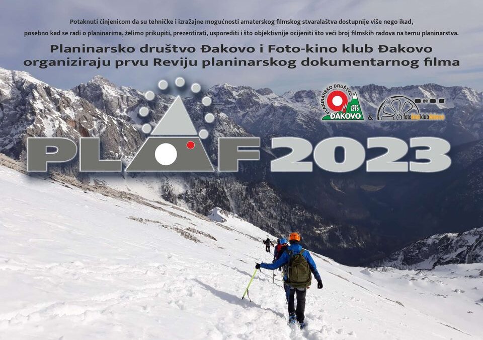 Revija planinarskog amaterskog filma – PLAF 2023