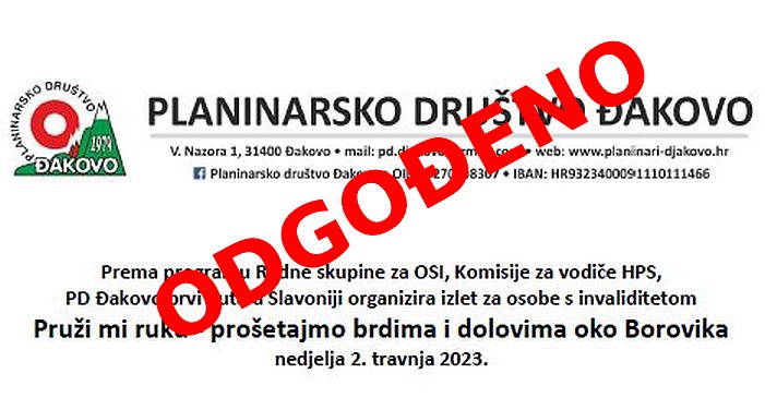 Pruži mi ruku – prošetajmo brdima i dolovima oko Borovika