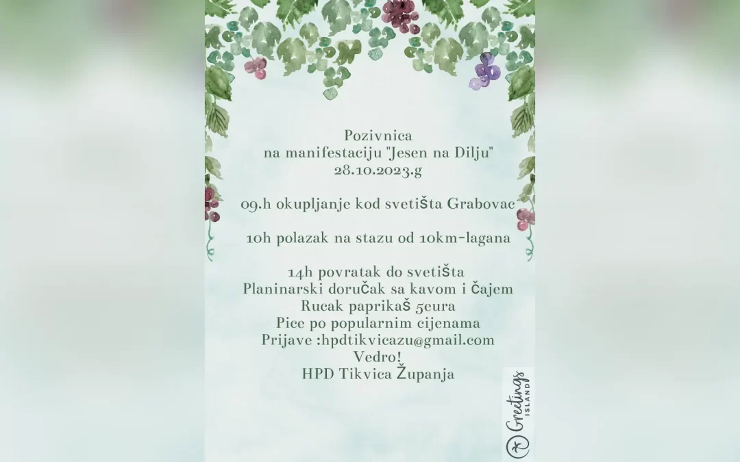 Jesen na Dilju